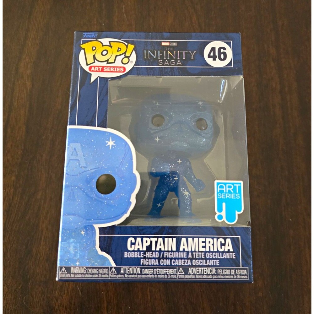 Funko Pop! Art Series: Captain America - Marvel Avengers: Endgame #46 SE